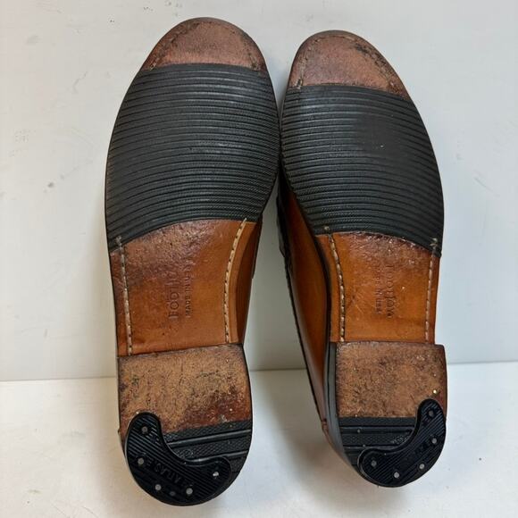 VERY GOOD Rancourt & Co. x FootJoy Tassel Loafer Handsewn Brown Made in USA 8 D main image 8